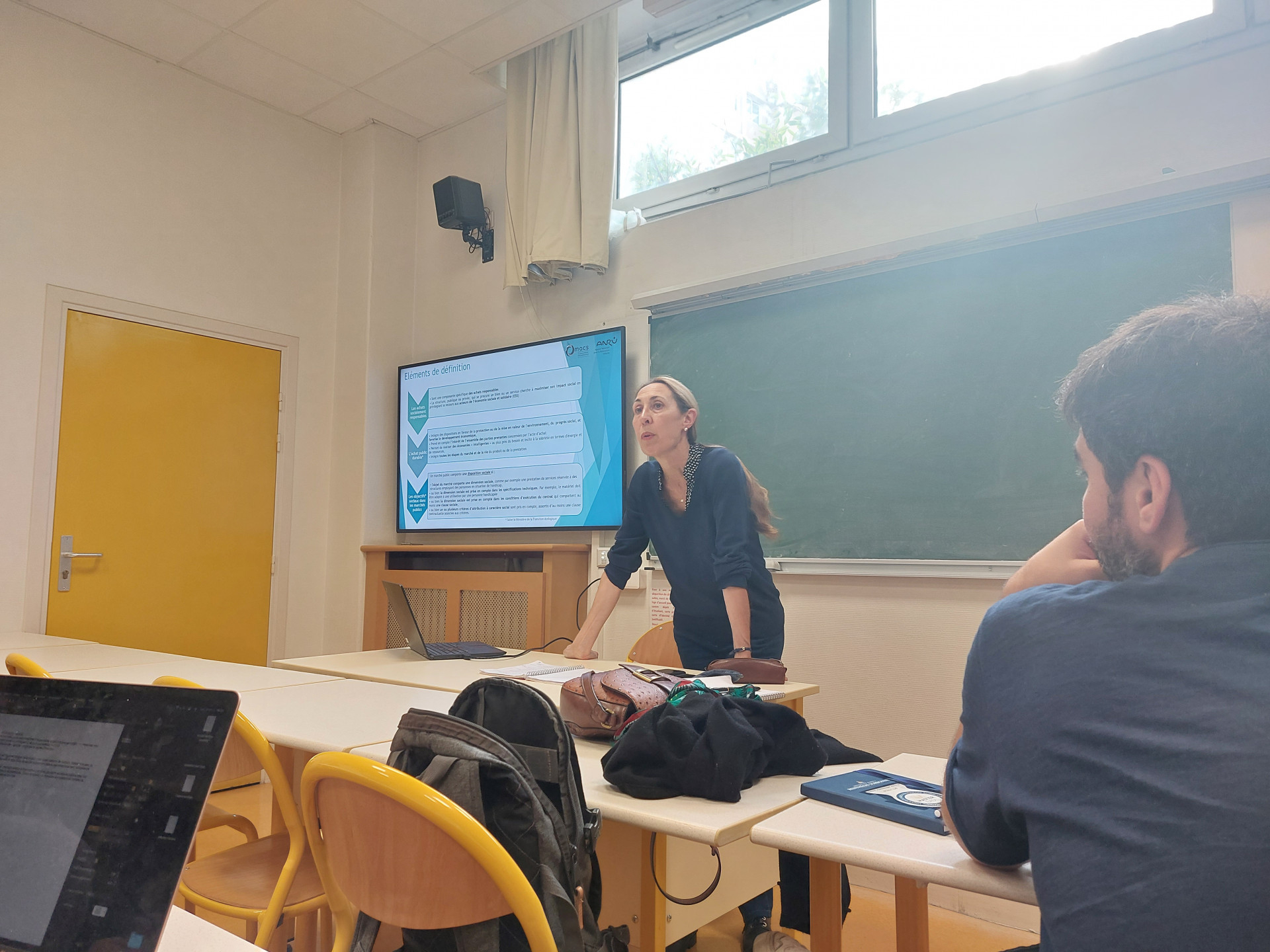 Intervention de la MACS et de l'ANRU à l'Université Paris 1 Panthéon-Sorbonne