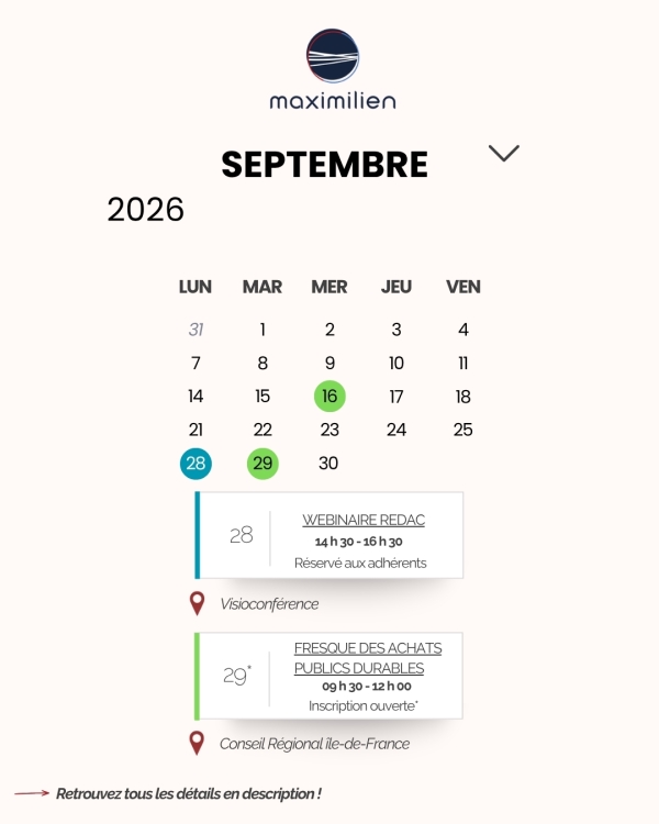 Agenda de septembre