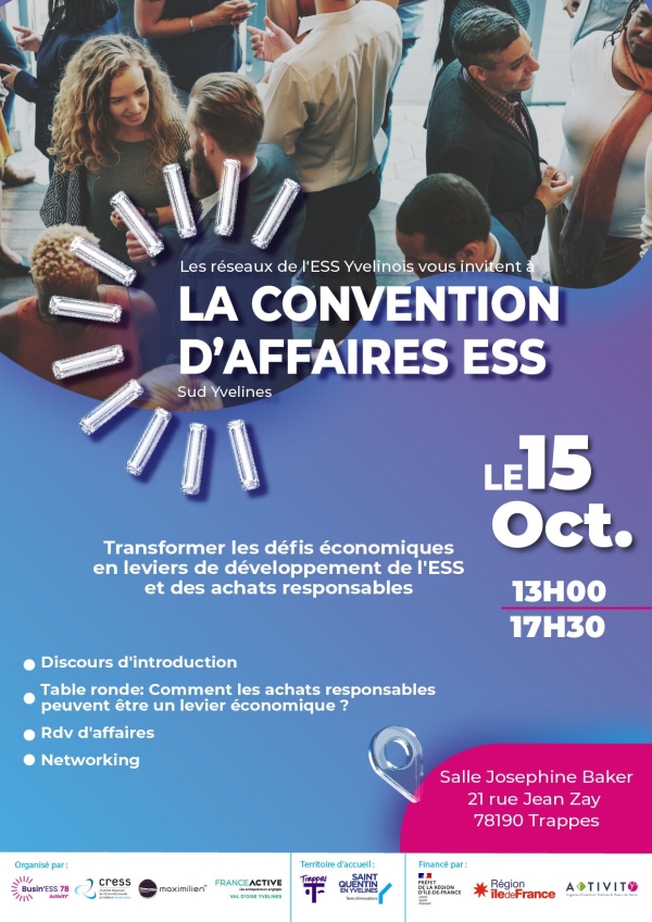 Retour sur la Convention d’affaires ESS Sud Yvelines 